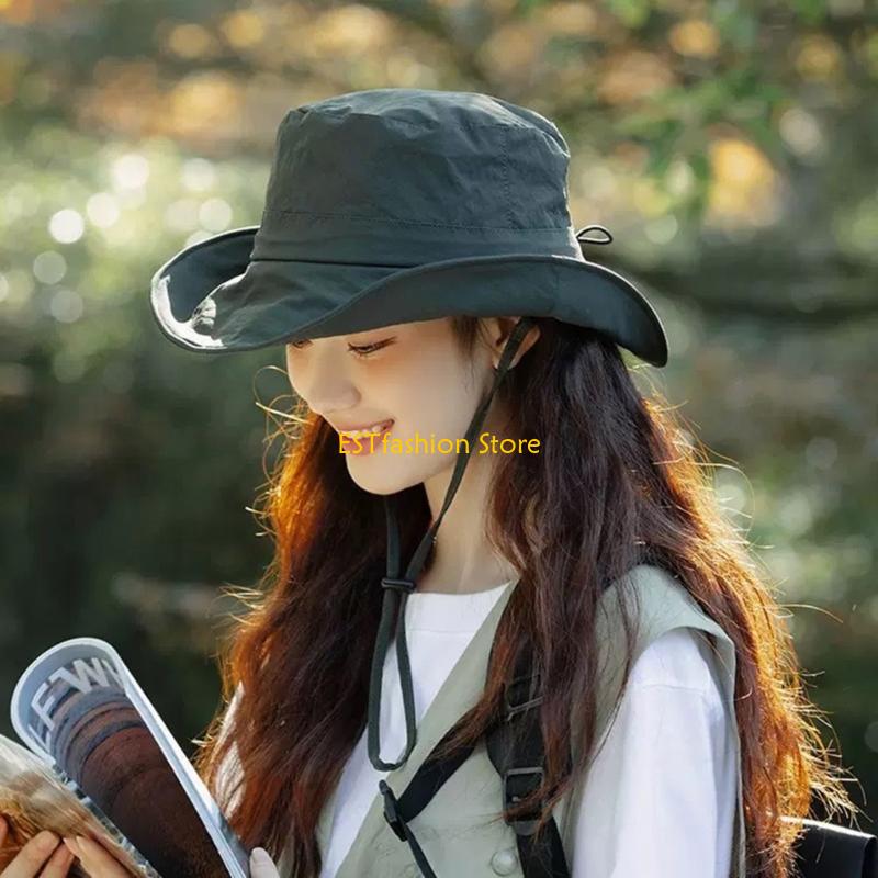 Packable Hat Nylon - Y5GC Ademende, opvouwbare zonnehoed, verstelbaar, unisex