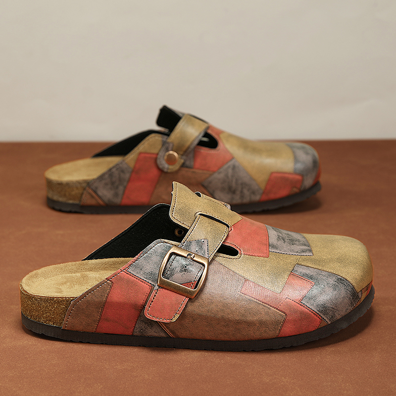 Unisex kurk gesloten teen pant - Flip Flop Leather Men recensie en prijs